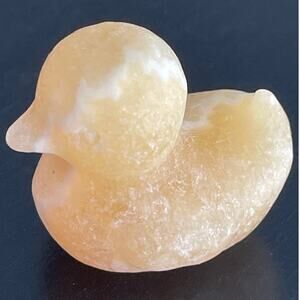 Adorable Orange Calcite Mini Crystal Chick  - #1